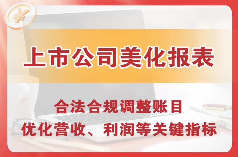 西青上市公司美化报表